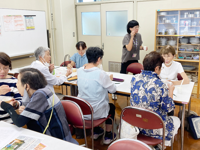 介護食の作り方と介護のコツ、たくさん教えてもらいました！