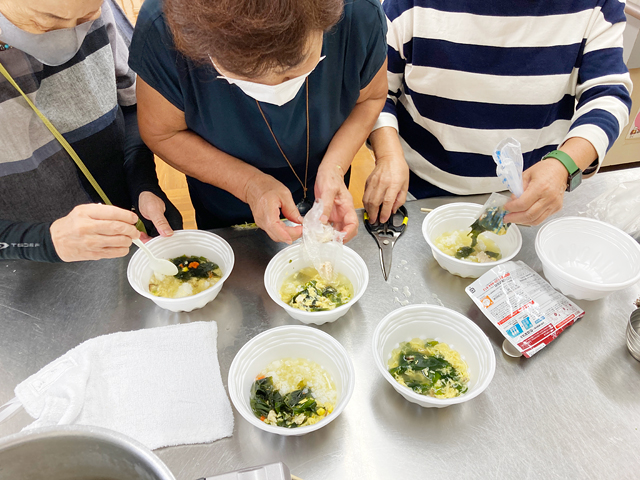 介護食の作り方と介護のコツ、たくさん教えてもらいました！