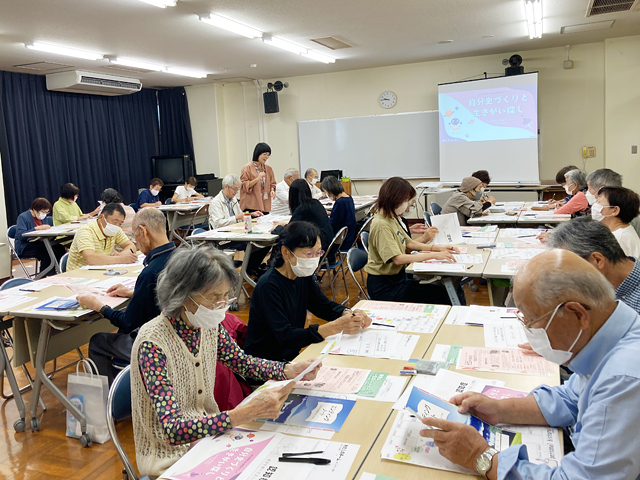 自分史を作りながら、これからの生き方を考えました！